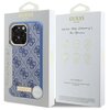 Etui GUESS 4G Logo Plate MagSafe do Apple iPhone 16 Pro Max Niebieski Marka telefonu Apple