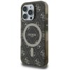 Etui GUESS IML 4G Background MagSafe do Apple iPhone 16 Pro Max Brązowy Seria telefonu iPhone