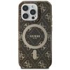 Etui GUESS IML 4G Background MagSafe do Apple iPhone 16 Pro Max Brązowy Model telefonu iPhone 16 Pro Max
