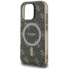 Etui GUESS IML 4G Background MagSafe do Apple iPhone 16 Pro Max Brązowy Typ Etui nakładka