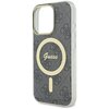 Etui GUESS IML 4G MagSafe do Apple iPhone 16 Pro Max Czarny Typ Etui nakładka