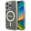 Etui GUESS IML 4G MagSafe do Apple iPhone 16 Pro Max Brązowy