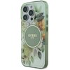 Etui GUESS IML Flower & Tonal Circle MagSafe do Apple iPhone 16 Pro Max Zielony Seria telefonu iPhone