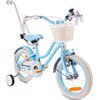 Rower dziecięcy SUN BABY Heart Bike 14 cali dla dziewczynki Błękitny