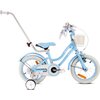 Rower dziecięcy SUN BABY Heart Bike 14 cali dla dziewczynki Błękitny Rozmiar ramy [cal] 8.25