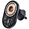Uchwyt na telefon TECH-PROTECT MM15W-V6 MagSafe Dashboard & Vent Charger 15W Czarny Miejsce montażu Przednia szyba