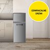 Lodówka MPM-125-CZ-11 E 115cm Ciemny inox Położenie zamrażarki Na górze