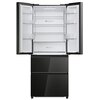 Lodówka HAIER HFR3718ENGB Side by Side No Frost 177.5cm Czarna Kompresor inwerterowy Nie