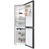 Lodówka HAIER HDR7619DNGB No Frost 192.7cm Czarna Licowane drzwi Tak