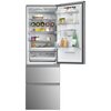 Lodówka HAIER HTW5618DWMG No Frost 185cm Inox Pojemność [l] 232 chłodziarka + 125 zamrażarka