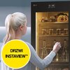 Lodówka GBG7190CEV No Frost 203cm Czarny DoorCooling+ LinearCooling, ThinQ Sound Sleep Mode Roczne zużycie prądu 172 kWh = 197.8 zł