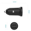 Ładowarka samochodowa FIXED FIXCC15N-2U-BK 15W Czarny Moc wyjściowa [mA] 1500