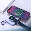 Powerbank 3MK PastelUp MagSafe 10000mAh 22.5W Niebieski Typ kabla Kabel USB-C - Lightning