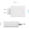 Ładowarka sieciowa FIXED GaN 100W Biały Rodzaj złącza USB-C - 3 szt.