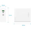 Ładowarka sieciowa FIXED Charging Station 140W Biały Kabel w zestawie AC