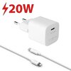 Ładowarka sieciowa FIXED FIXC20M-CL-WH 20W Biały