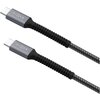 Kabel USB-C - USB-C FIXED Armor 240W 1.2 m Szary Rodzaj Kabel