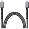 Kabel USB-C - USB-C FIXED Armor 240W 1.2 m Szary Obsługiwane zasilanie [W] do 240