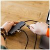 Kabel pleciony USB-C - USB-C FIXED 100W 1.2 m Czarny Długość [m] 1.2