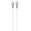Kabel pleciony USB-C - Lightning FIXED 60W 0.5 m Biały Obsługiwane zasilanie [W] do 60