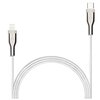 Kabel pleciony USB-C - Lightning FIXED 60W 1.2 m Biały Obsługiwane zasilanie [W] do 60