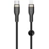 Kabel pleciony USB-C - Lightning FIXED 60W 2 m Czarny