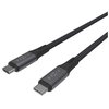 Kabel pleciony USB-C - USB-C FIXED 240W 1.2 m Szary Obsługiwane zasilanie [W] do 240