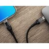Kabel USB-C - USB-C FIXED z wyświetlaczem LCD 100W 1.2m Czarny Długość [m] 1.2
