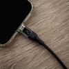 Kabel USB-C - USB-C FIXED z wyświetlaczem LCD 100w 2 m Czarny Długość [m] 2