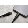 Kabel silikonowy USB-C - USB-C FIXED 60W 0.5 m Czarny Długość [m] 0.5