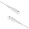 Kabel silikonowy USB-C - USB-C FIXED 60W 0.5 m Biały Rodzaj Kabel