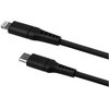 Kabel silikonowy USB-C - Lightning FIXED 60W 0.5 m Czarny Rodzaj Kabel