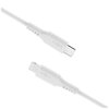 Kabel silikonowy USB-C - Lightning FIXED 60W 1.2 m Biały Rodzaj Kabel