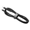 Kabel silikonowy USB-C - Lightning FIXED 60W 2 m Czarny Gwarancja 24 miesiące