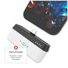 Powerbank FIXED Zen 5 Plug-in 5000 mAh 20W Biało-czarny Diody LED Tak