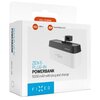 Powerbank FIXED Zen 5 Plug-in 5000 mAh 20W Biało-czarny Prąd wyjściowy [A] 3