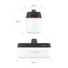 Powerbank FIXED Zen 5 Plug-in 5000 mAh 20W Biało-czarny Prąd wyjściowy [A] 2.22