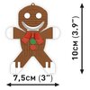 Klocki plastikowe COBI Christmas Tree Decorations Gingerbread Man COBI-20013 Rodzaj Klocki konstrukcyjne