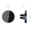 Uchwyt samochodowy FIXED MagGround MagSafe 15W Czarny Rodzaj Uchwyt samochodowy