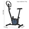 Rower mechaniczny SPOKEY Aron Czarny Przeznaczony Do rekreacji