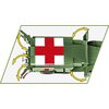 Klocki plastikowe COBI Historical Collection World War II 1942 Ambulance WC 54 COBI-2257 Materiał Plastik