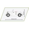 Klocki plastikowe COBI Historical Collection World War II Citroen Traction 7C COBI-2264 Wiek 8+