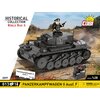 Klocki plastikowe COBI Historical Collection World War II Panzerkampfwagen II Ausf. F COBI-2597 Seria Historical Collection World War II