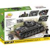 Klocki plastikowe COBI Historical Collection World War II Panzerkampfwagen II Ausf. F COBI-2597 Gwarancja 24 miesiące