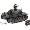 Klocki plastikowe COBI Historical Collection World War II Panzerkampfwagen II Ausf. F COBI-2597 Materiał Plastik