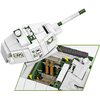 Klocki plastikowe COBI Historical Collection World War II T-34/76 mod 1941/42 COBI-2595 Załączona dokumentacja Instrukcja obsługi w języku polskim