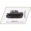 Klocki plastikowe COBI Historical Collection World War II Renault R35 - Valentine IX - Panzer I COBI-2740 Rodzaj Klocki konstrukcyjne