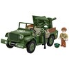 Klocki plastikowe COBI Historical Collection World War II 37 mm GMC M6 Fargo COBI-3116 Seria Historical Collection World War II