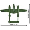 Klocki plastikowe COBI Historical Collection World War II Lockheed P-38 Lightning COBI-5882 Płeć Chłopiec