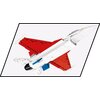 Klocki plastikowe COBI Armed Forces F-16 YF-16 First Flight 1974 COBI-5892 Gwarancja 24 miesiące
